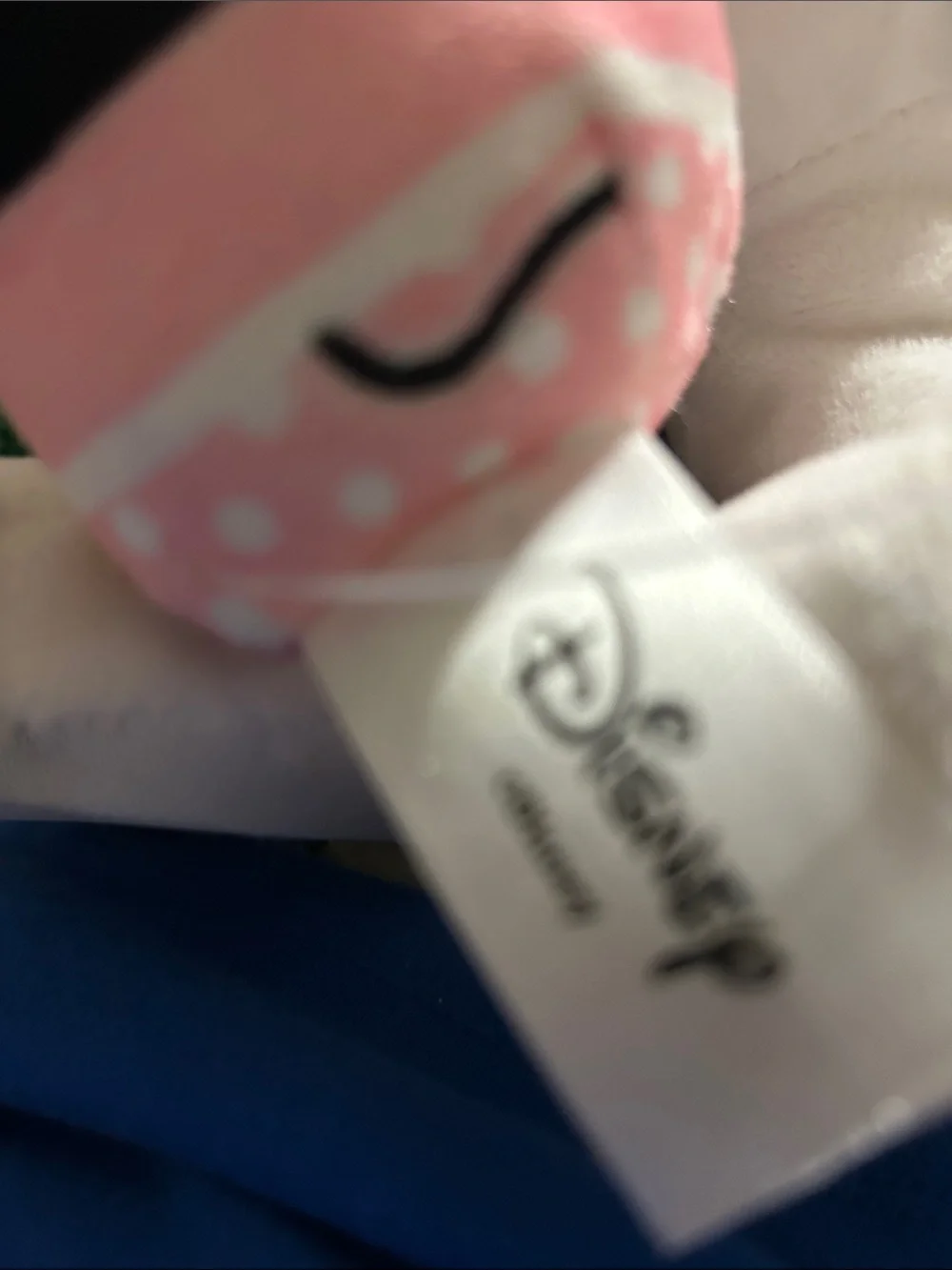 Disney Original Squishmallows Pink and Black Minnie Mouse Plush Toy. EUC